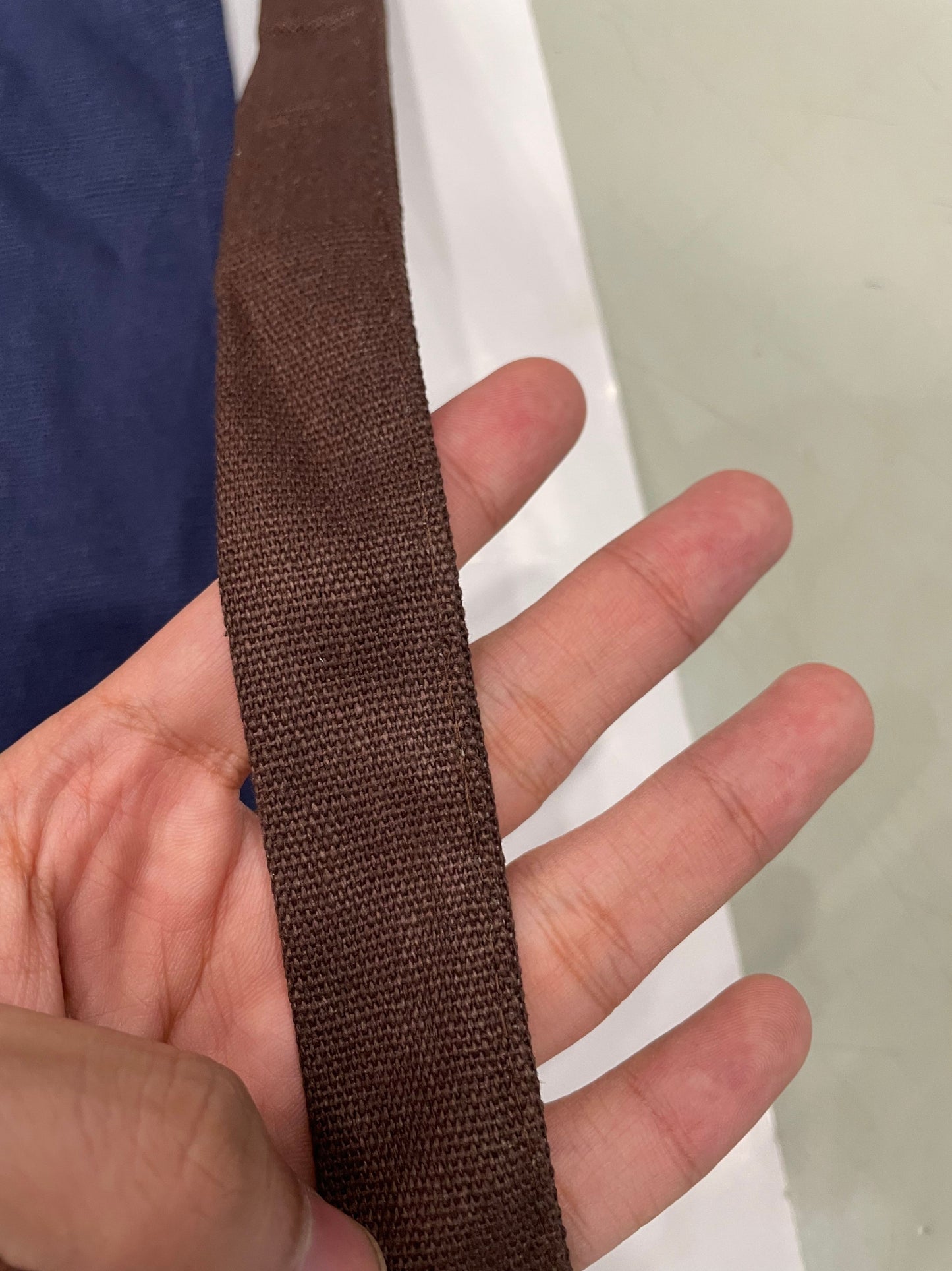 Men's Heavyweight Chef's Apron - Brown Leather Neck and Waist Straps Edition