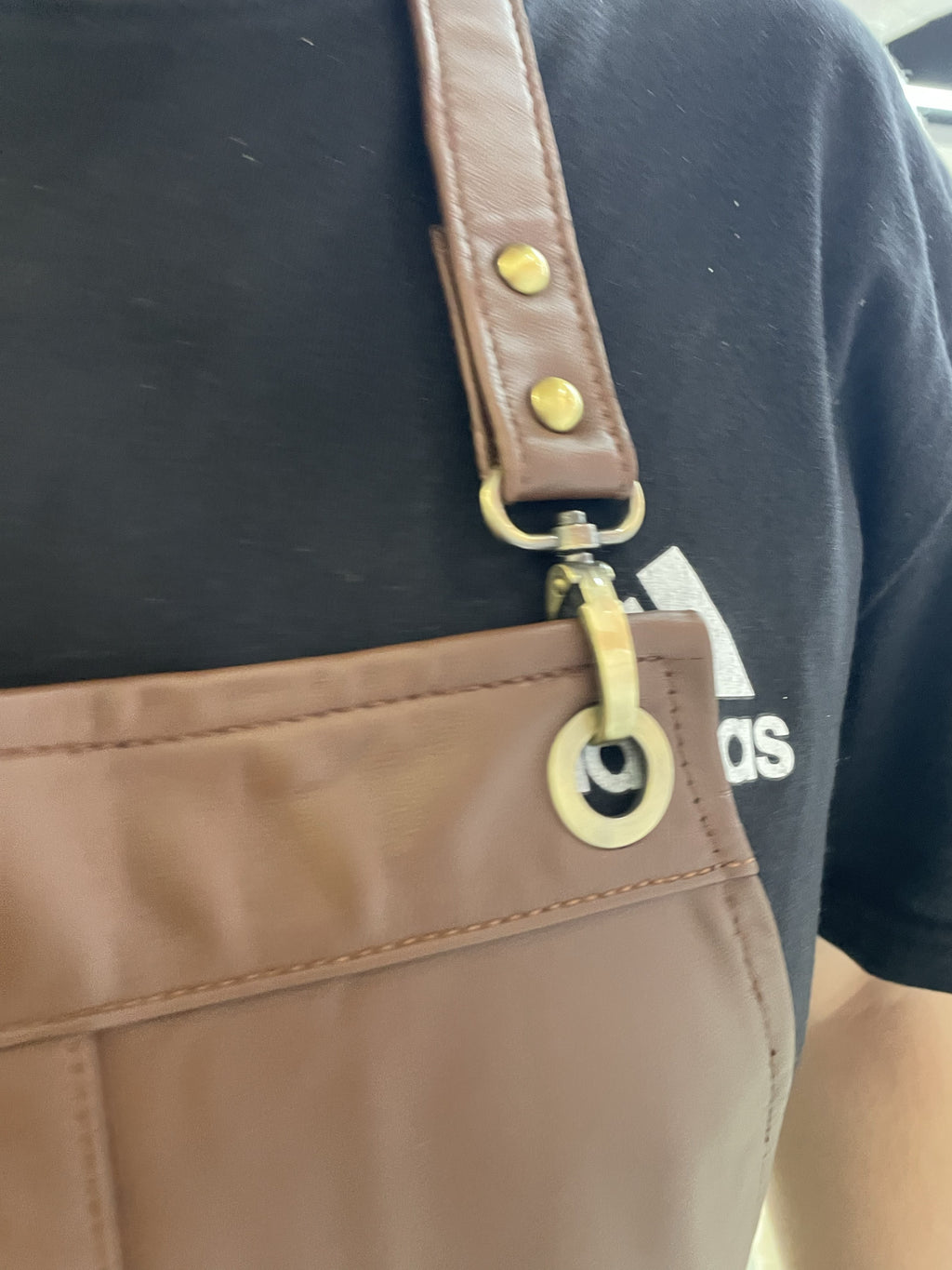 Chefflair Full Leather Apron - Sophisticated Kitchen Style