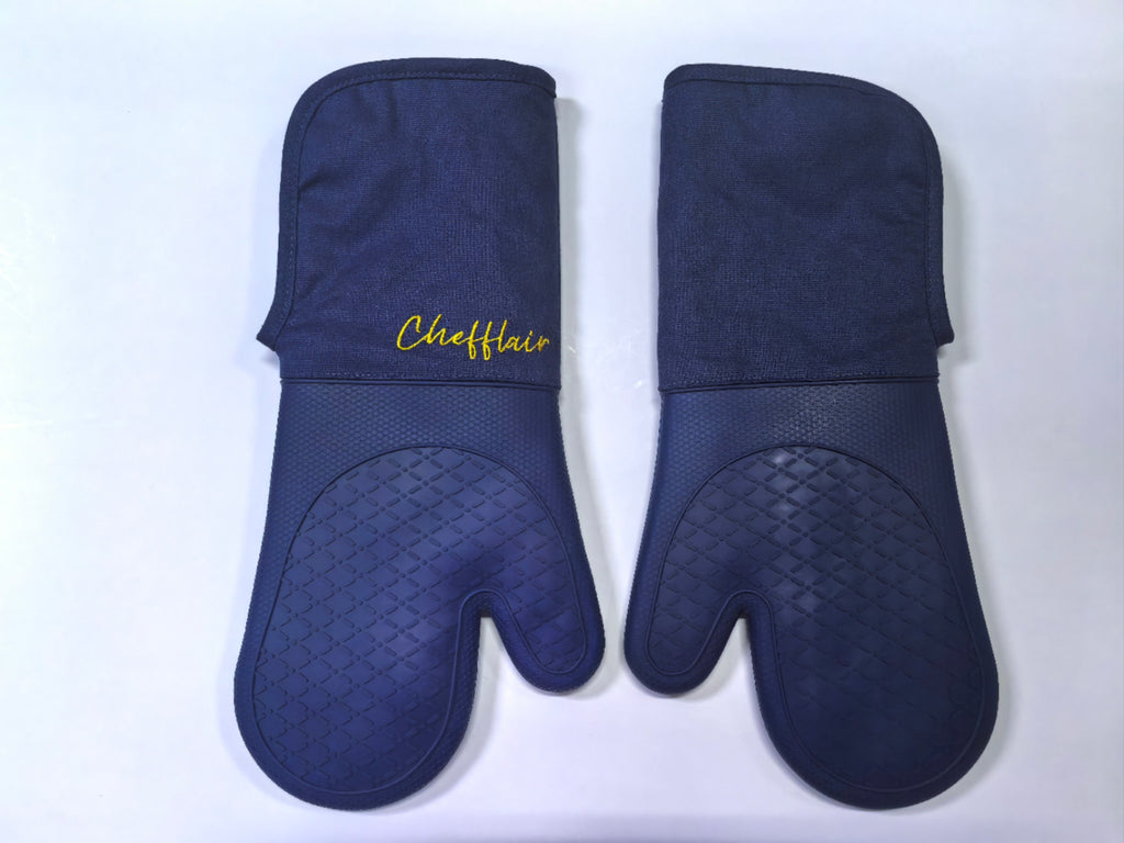 Chefflair Signature Oven Gloves - Stylish, Sophisticated & Durable Protection